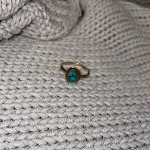 Turquoise Gold Ring